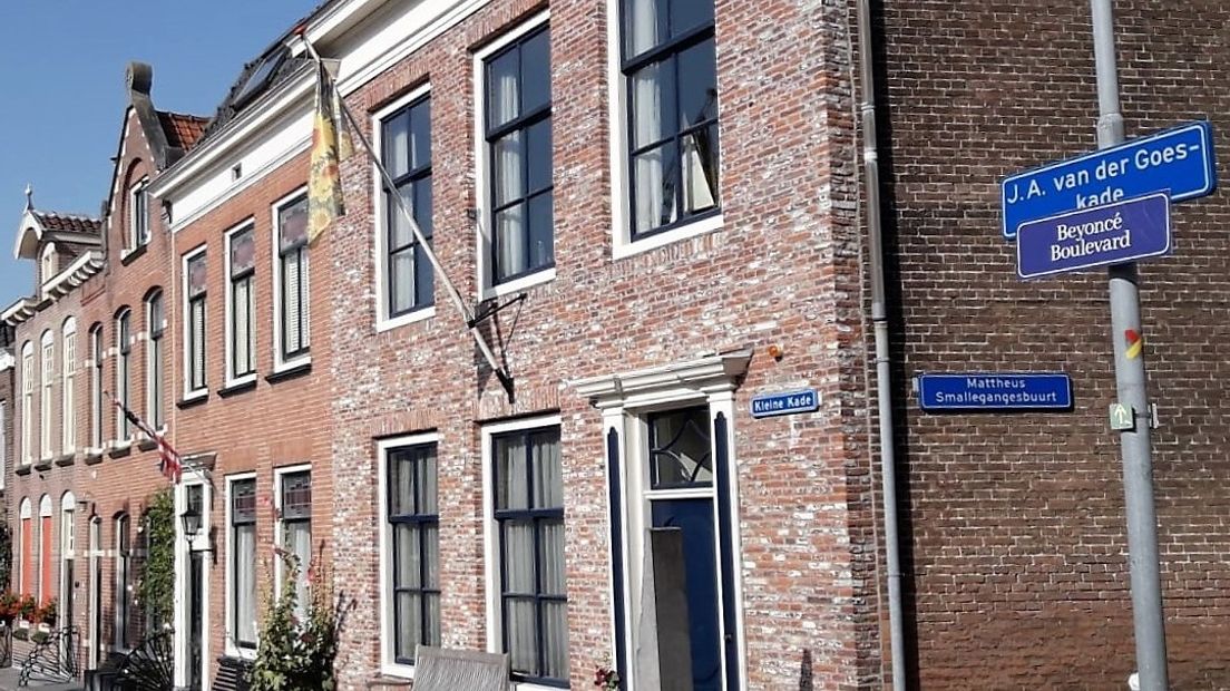 J.A. van der Goeskade heeft een tweede naam: Beyoncé Boulevard