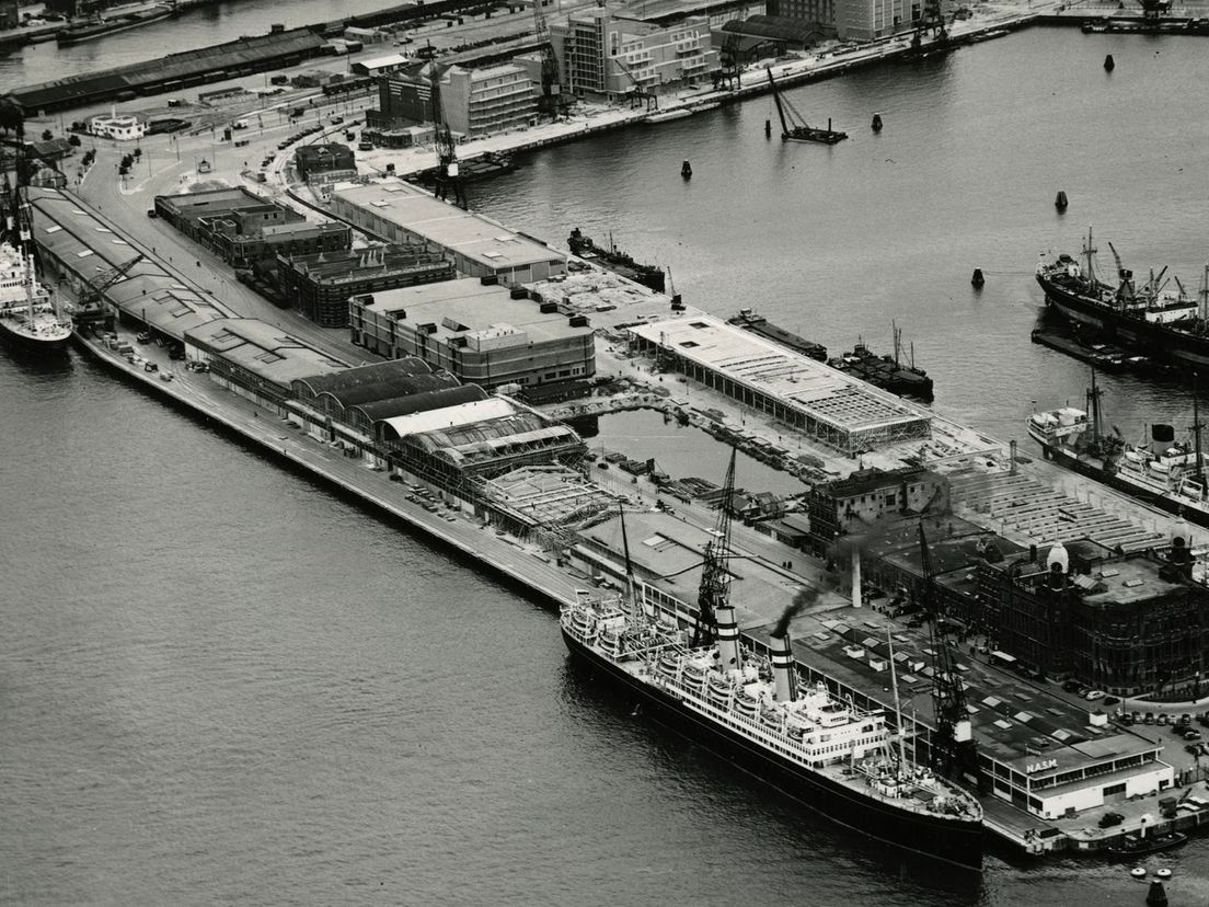 HAL-terrein op de Wilhelminapier (1950)