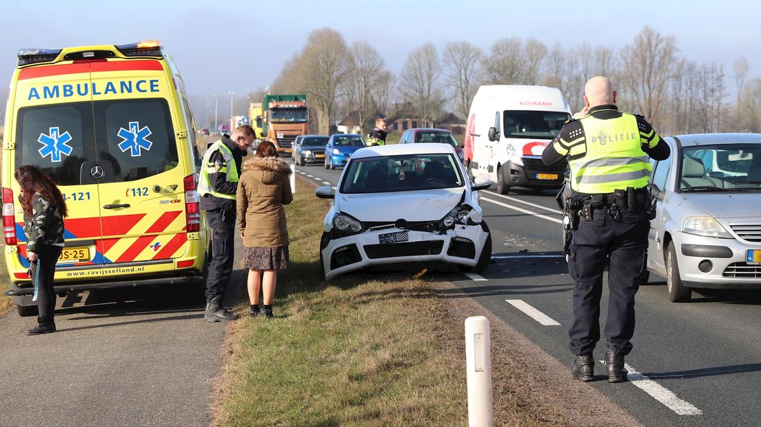 Gewonde bij ongeval in Kampen