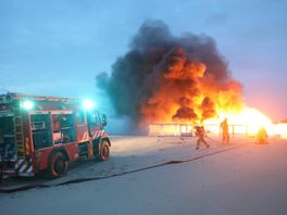 Beachclub Amigos bij Kijkduin gaat in vlammen op; geen gewonden
