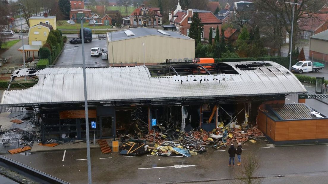 De oorzaak van de brand is nog niet bekend