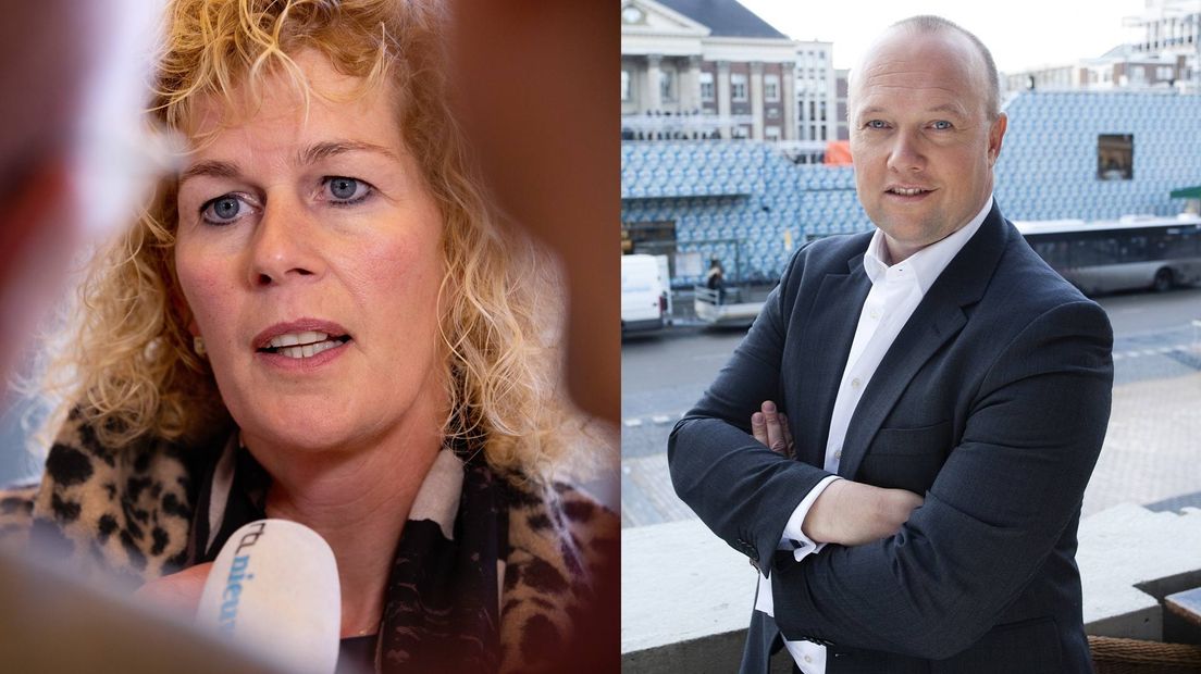 Trienke Elshof (links) en Ton Schroor