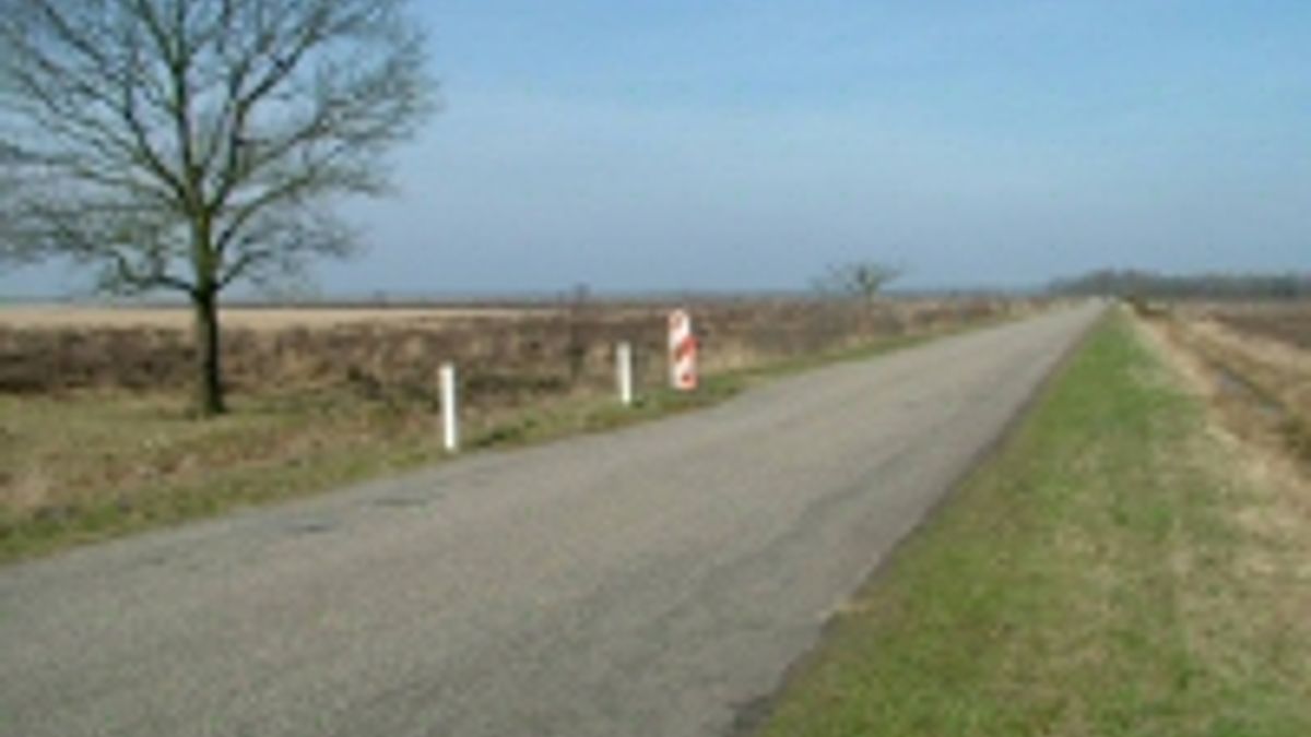 Weg Lhee-Kraloo wordt zandpad