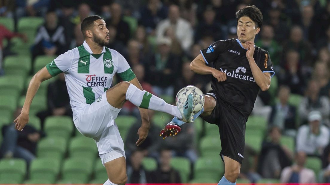 Sai van Wermeskerken staat in de basis tegen FC Groningen