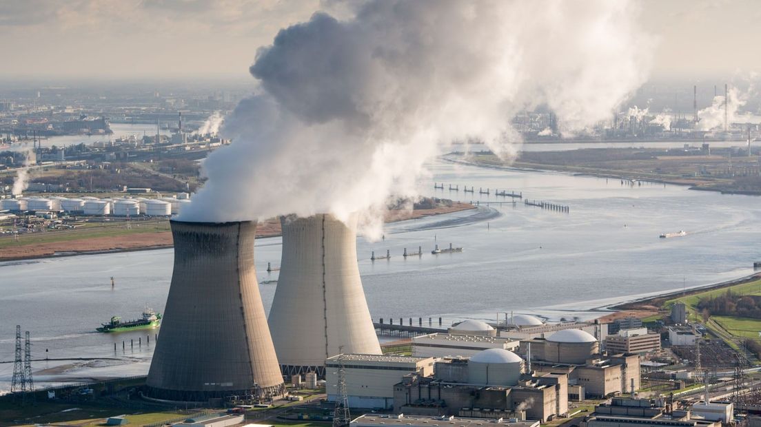 De kerncentrale van het Belgische Doel