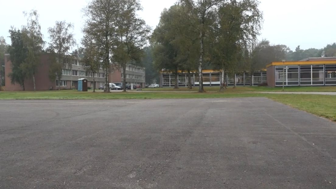 Hier moet een sportplein komen (Rechten: RTV Drenthe)