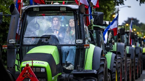 Boerenprotest in Vriezenveen: trekkers maandag de straat op Home