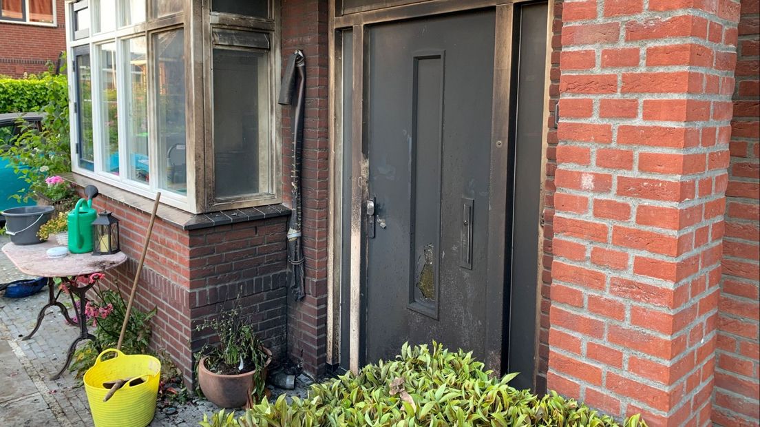 De schade aan het huis