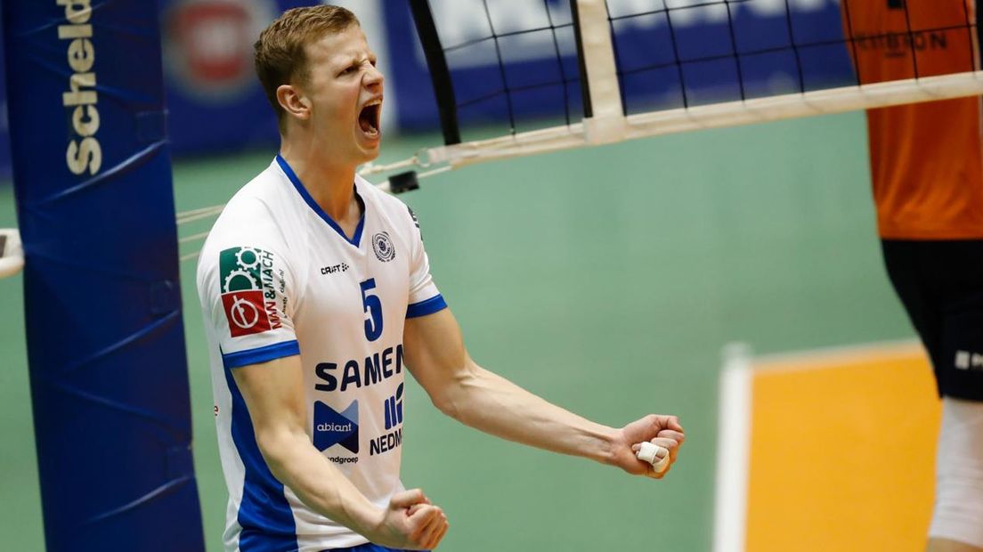 Auke van de Kamp tijdens zijn eerdere periode bij Lycurgus