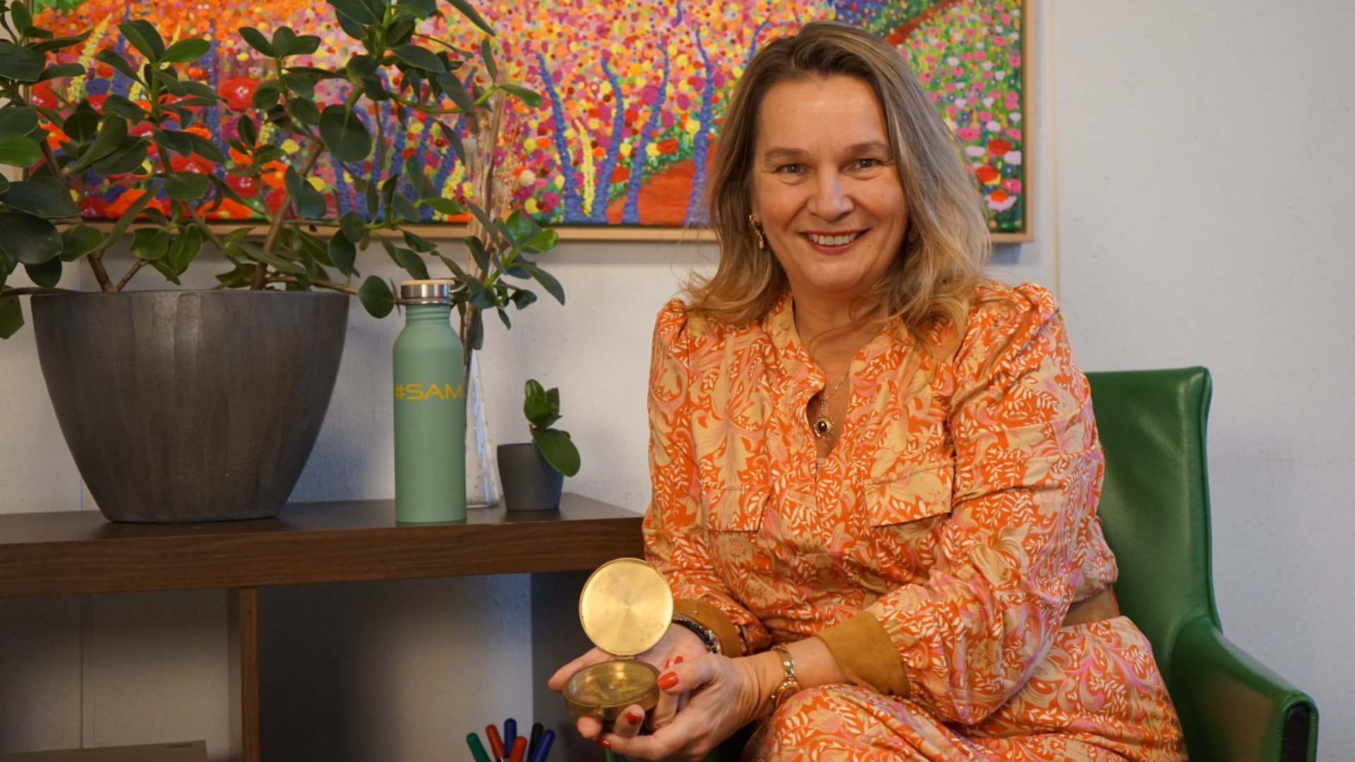 Stéphanie is rouw- en verliesbegeleider en geeft les in Verlieskunde.