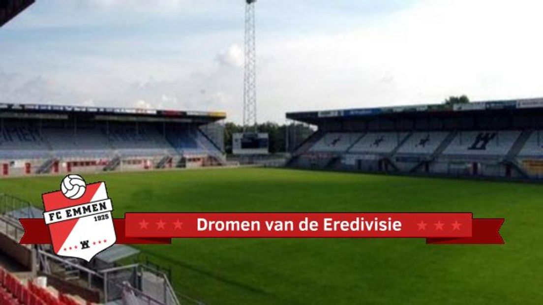 FC Emmen is nog 8 punten verwijderd van de play-offs