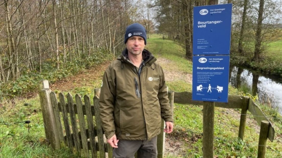 Landschapsbeheerder Silvan Puijman van Groninger Landschap