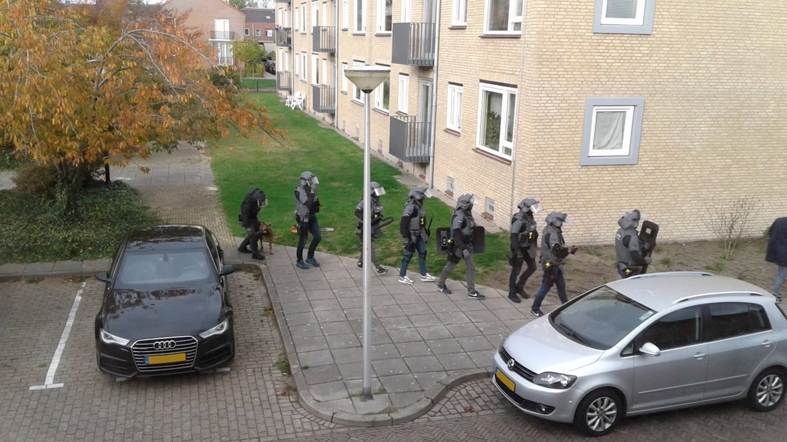 Politie-inval in Klein Driene