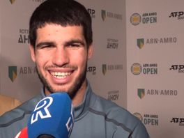 Alcaraz is dolgelukkig met zijn eerste indoor titel