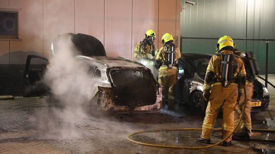 Auto's uitgebrand in Ede