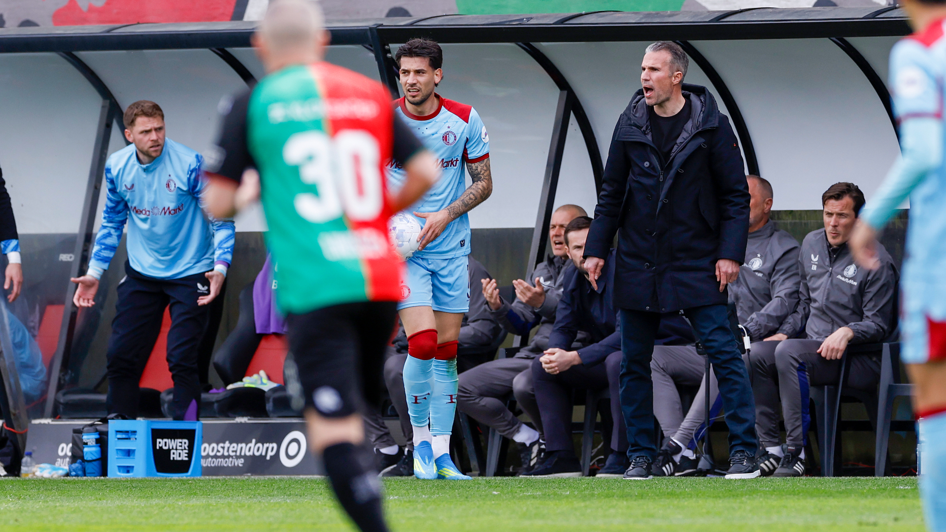 Robin van Persie tijden NEC-Feyenoord
