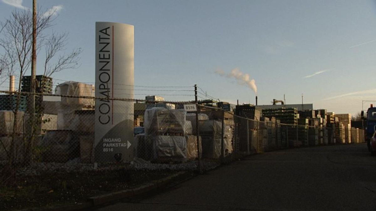 Omwonenden Componenta demonstreren tegen stank