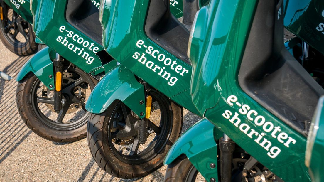 Deelscooters in Den Haag