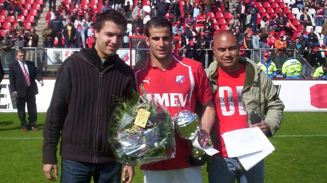 David di Tommaso ontving in 2005 de trofee van de supportersvereniging van FC Utrecht