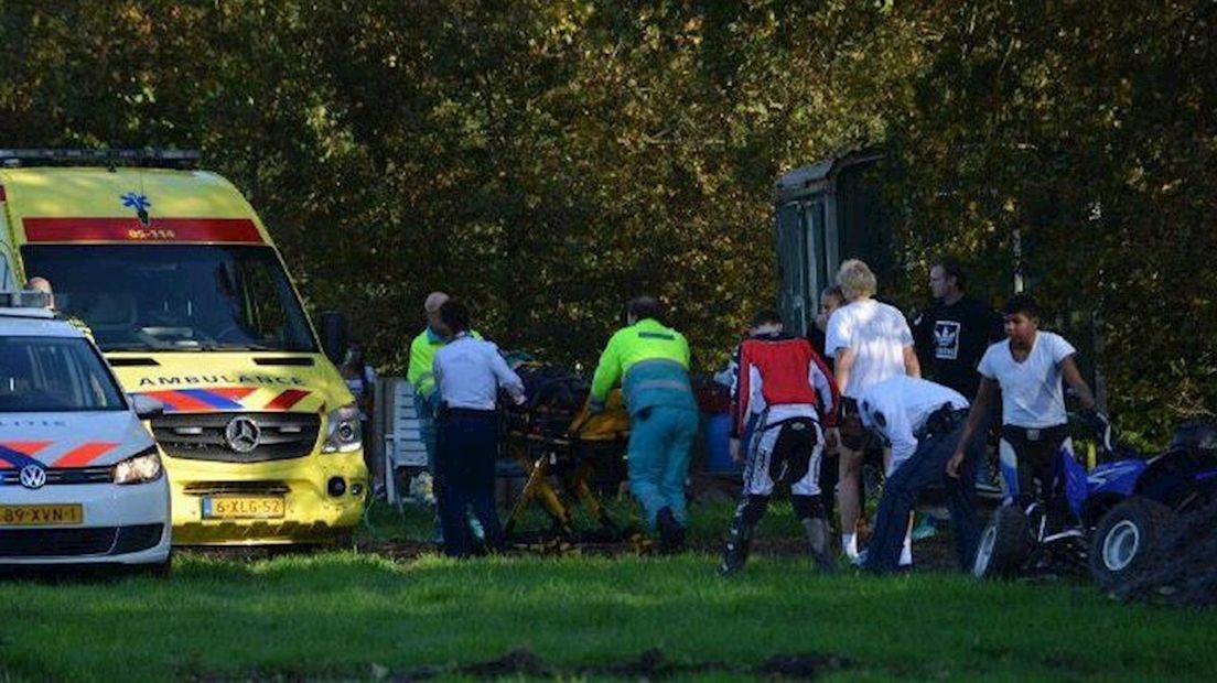 Ongeluk met quad bij Glenerbrug