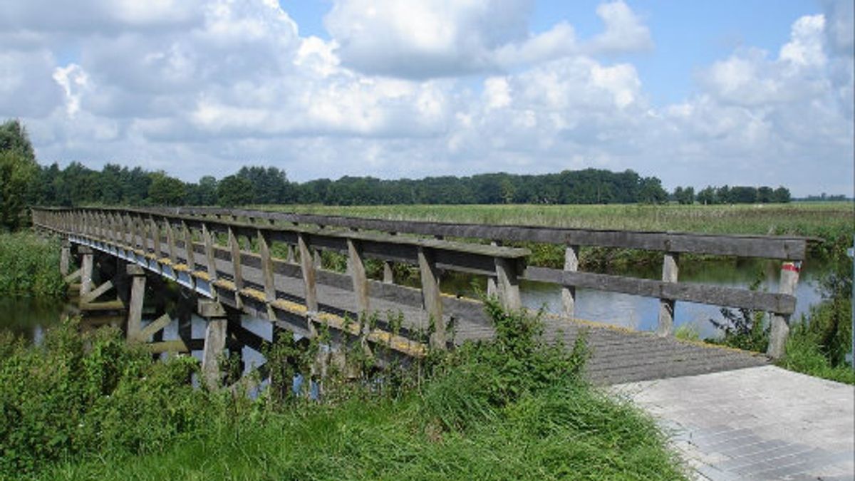 Vervangen fietsbrug Peizerdiep kost 144.000 euro