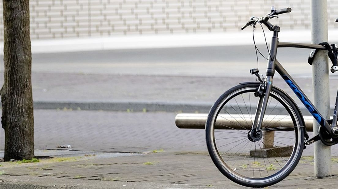Een fietswiel (archieffoto)