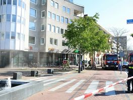Bankgebouw in Hoogeveen ontruimd vanwege brand