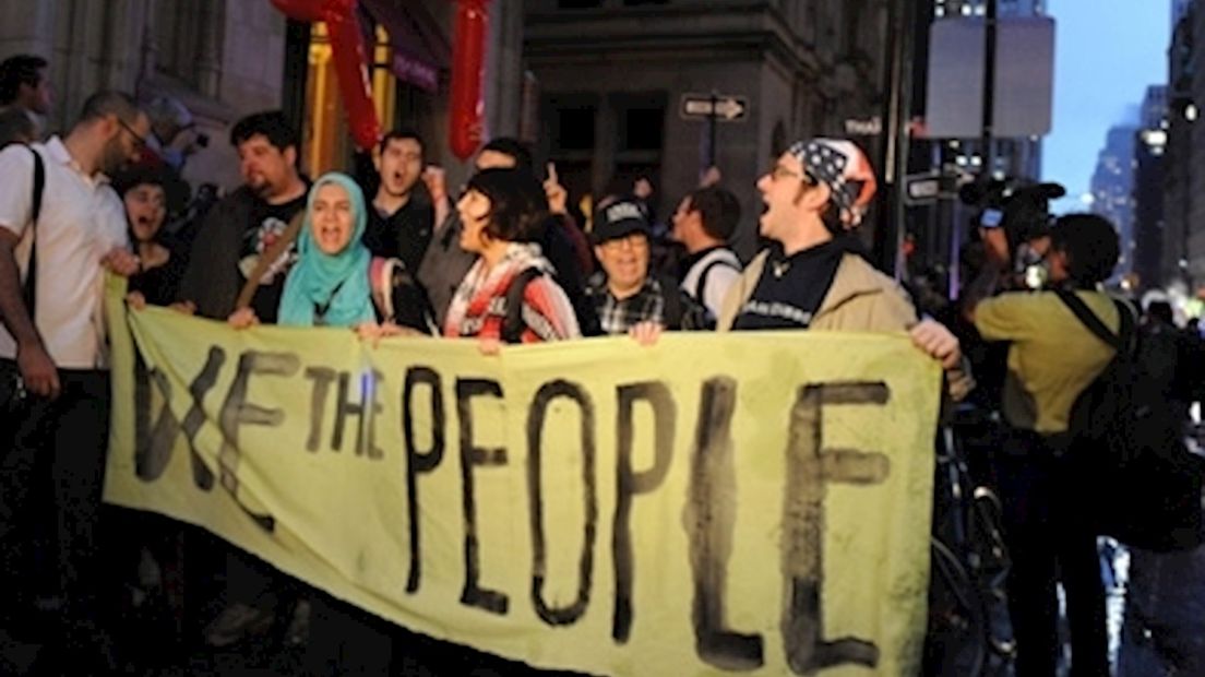 Occupy acties in Zwolle en Enschede