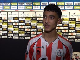 Ayoub Oufkir is kritisch op zichzelf: 'Het afronden bij mij moet beter'