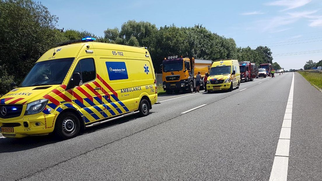 Ongeluk op A35