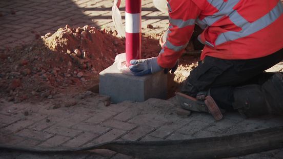 Proefpaal in Beilerstraat in Assen weer weg: 'Zand erover!'