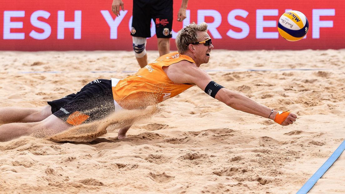 Stefan Boermans in actie tijdens EK in München