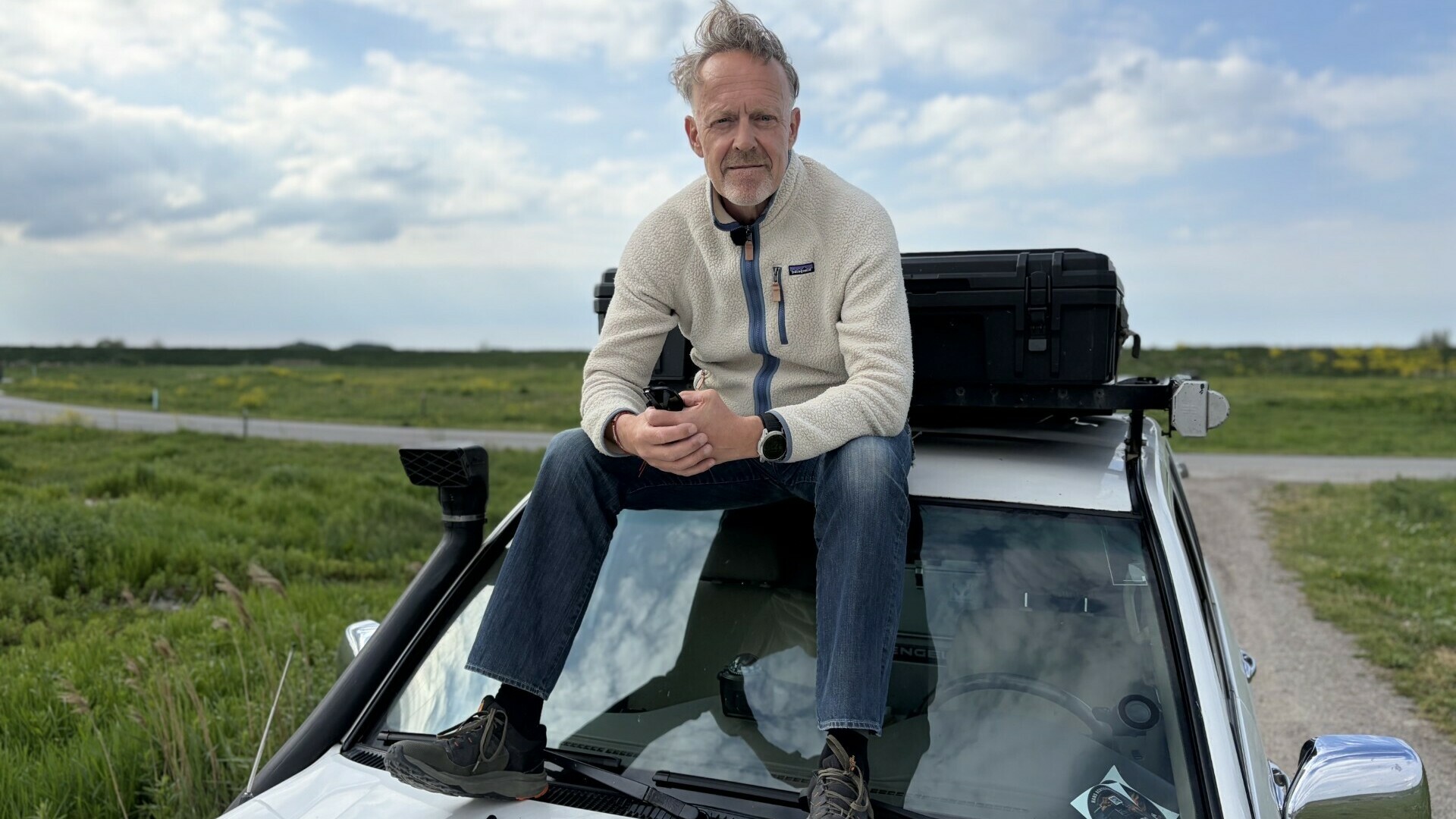 Hans op syn auto