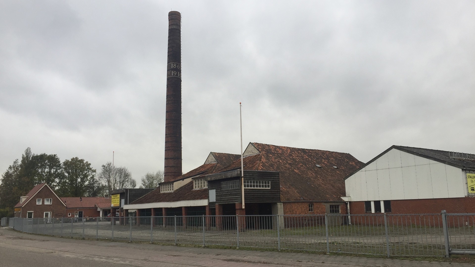 De oude steenfabriek Hijlkema aan de Weg naar den Dam (2017)