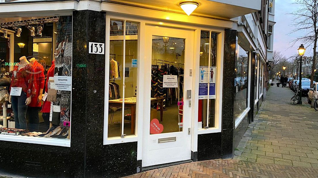 De kledingwinkel van Xandra Gieben in Den Haag I