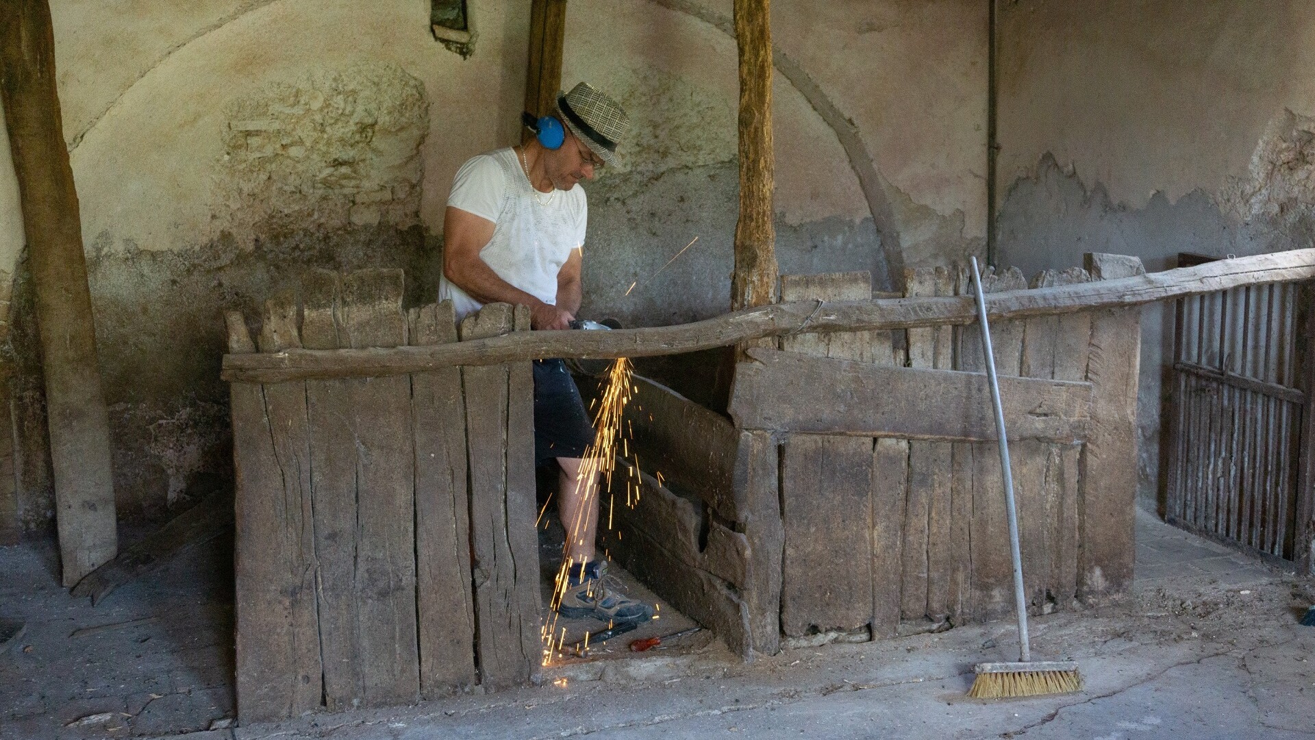 Jacco Knol aan het werk
