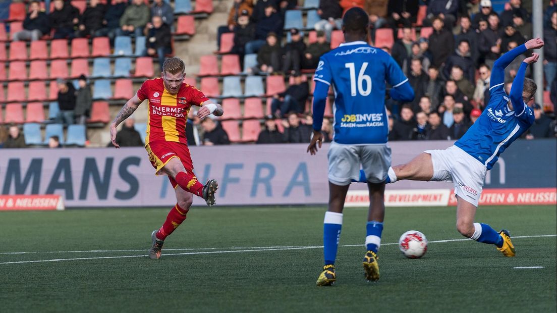 Van der Venne scoorde tegen FC Den Bosch
