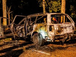 Auto brandt uit in Exloo