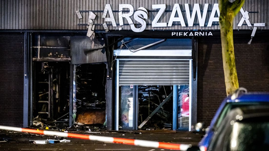 Explosie bij supermarkt Tilburg I