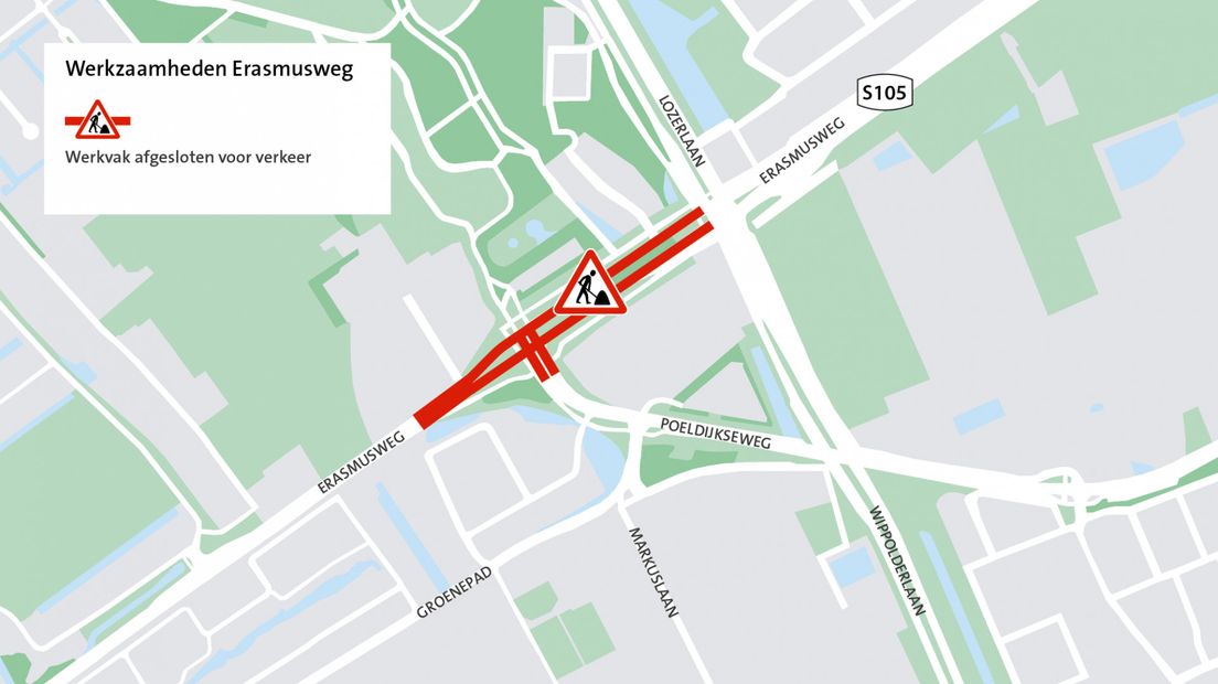 Werkzaamheden Erasmusweg