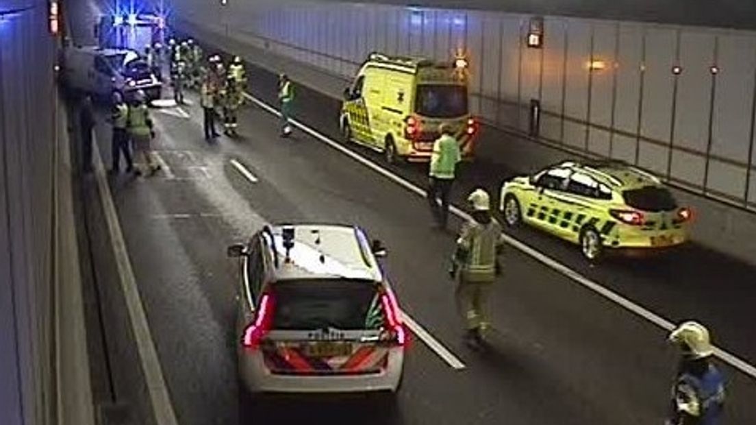 Vlaktetunnel korte tijd afgesloten na ongeluk