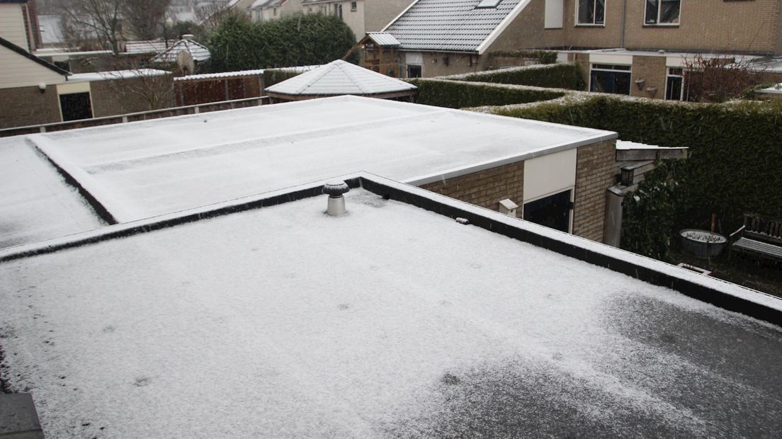 sneeuw in Haaksbergen