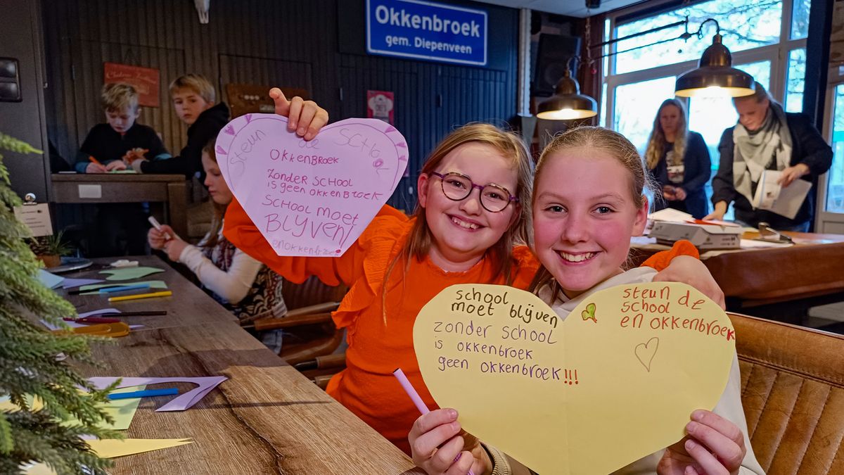 Okkenbroek komt in actie: “De school is heel belangrijk in het dorp”