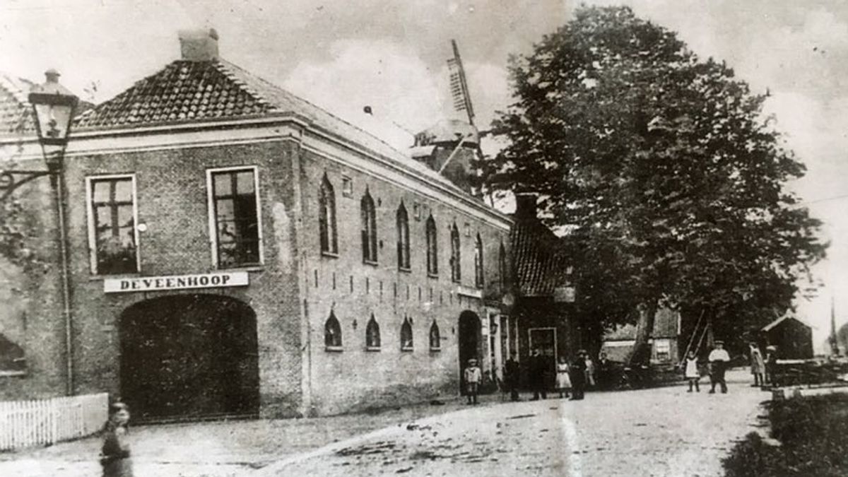Boomgaard bij Oude Veenhoop in Smilde in ere hersteld