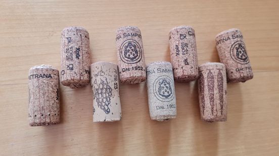 Welke creatieveling kan kurken van wijnflessen gebruiken ?