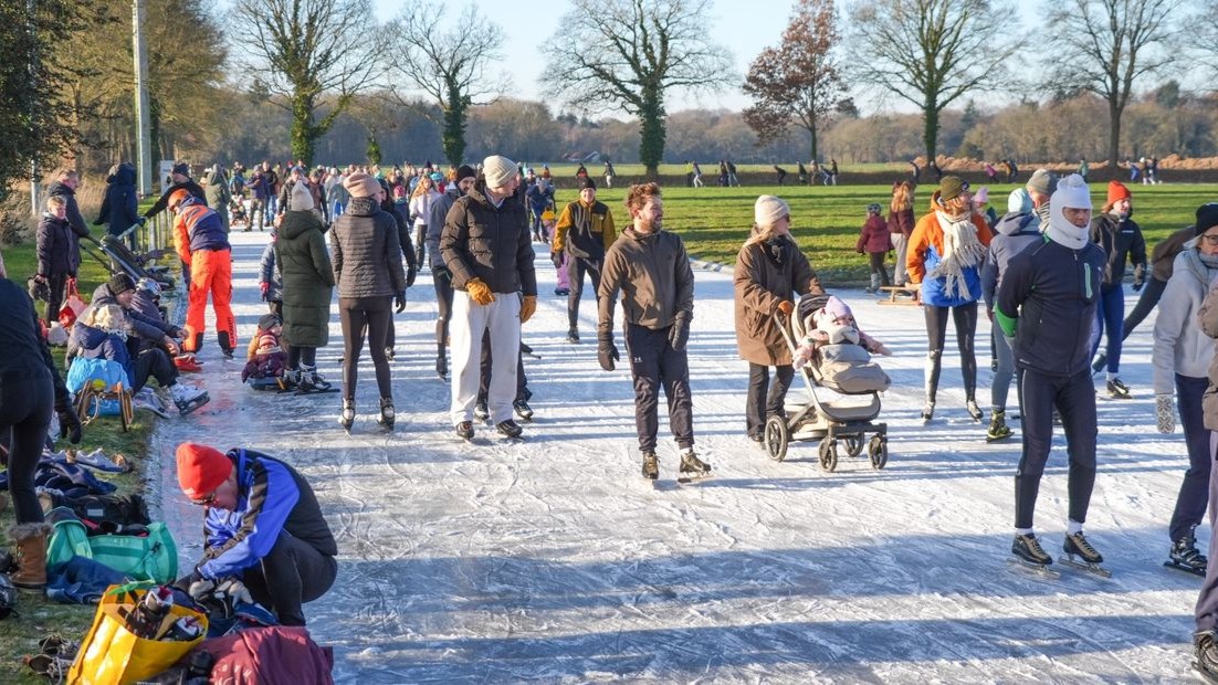 Ook vandaag meerdere ijsbanen open