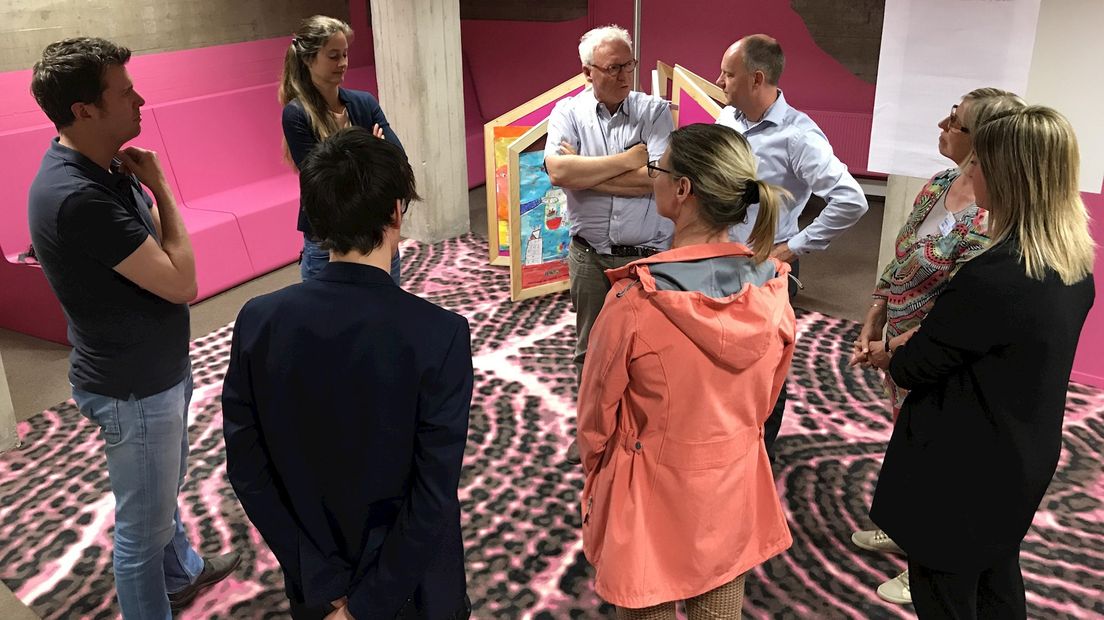 Er werden diverse vragen aan kleine groepen voorgelegd