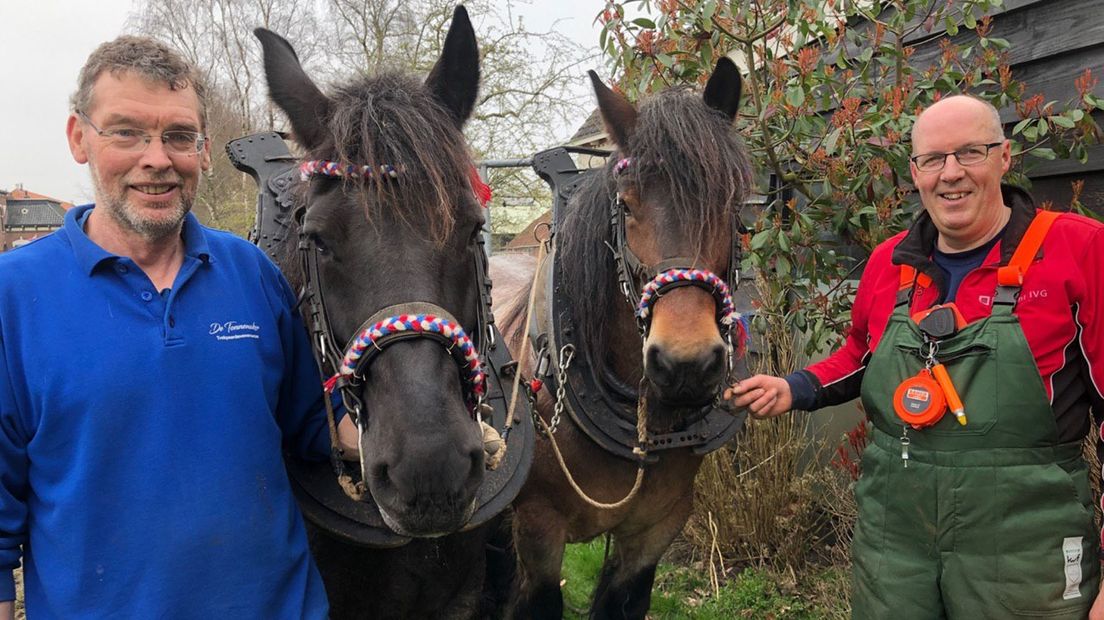 Marcel Lasker van De Menacademie en paardenmenner Hendrik de Keizer