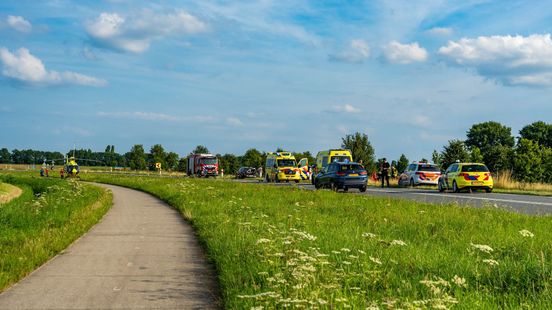 Foto: Motorrijder komt om bij ongeluk