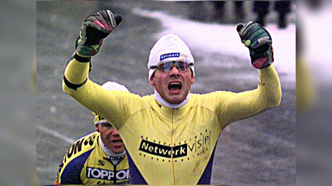 Henk Angenent wint de Alvestêdetocht fan 1997